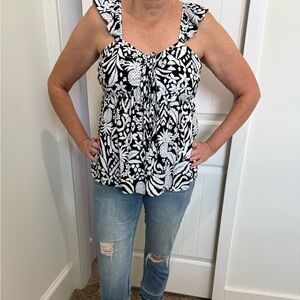 LOFT SUMMER BLOUSE !!! NEVER WORN